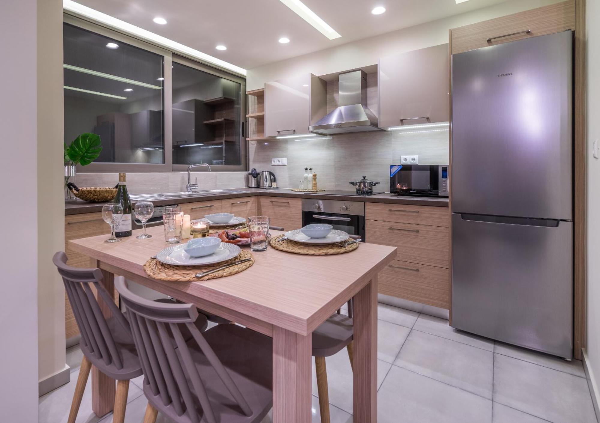 Lemar Luxury Apartments ヘルソニソス エクステリア 写真