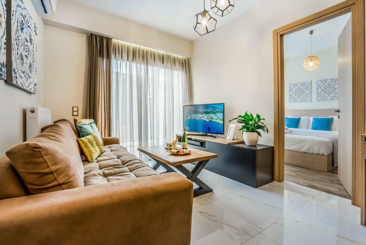 Lemar Luxury Apartments ヘルソニソス エクステリア 写真