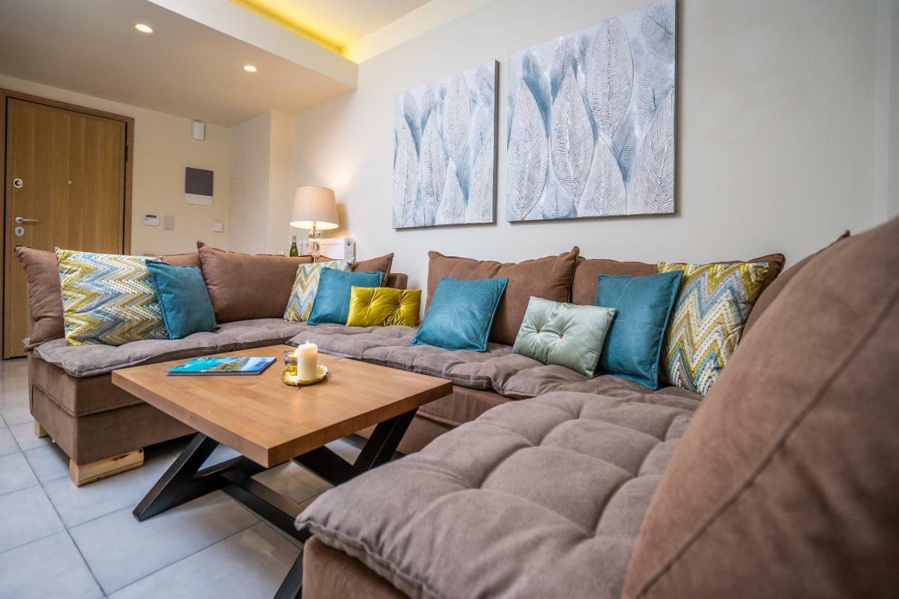 Lemar Luxury Apartments ヘルソニソス エクステリア 写真