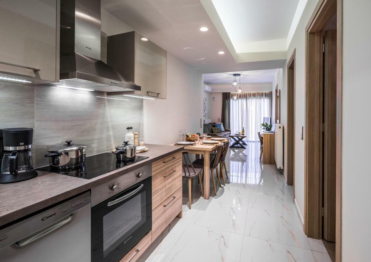 Lemar Luxury Apartments ヘルソニソス エクステリア 写真
