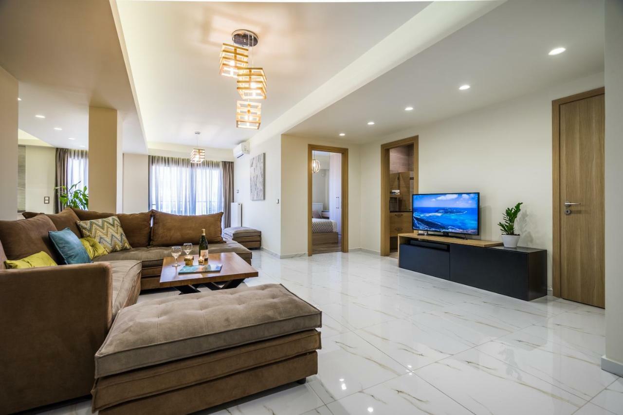 Lemar Luxury Apartments ヘルソニソス エクステリア 写真