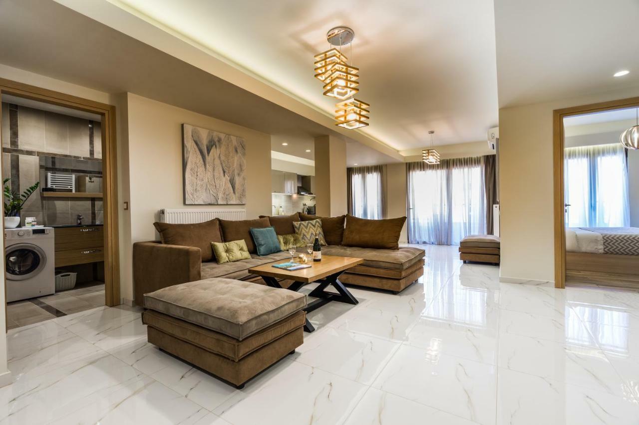 Lemar Luxury Apartments ヘルソニソス エクステリア 写真