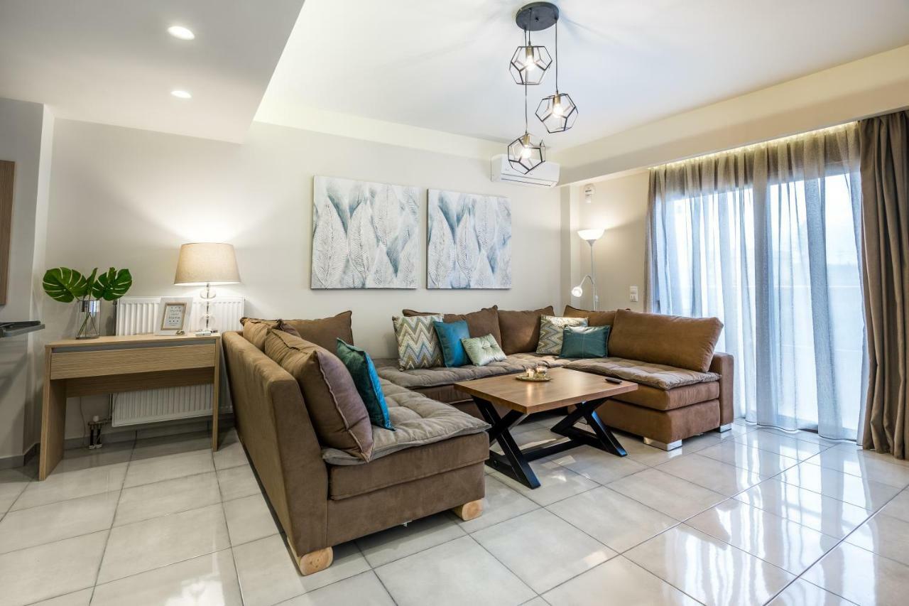 Lemar Luxury Apartments ヘルソニソス エクステリア 写真
