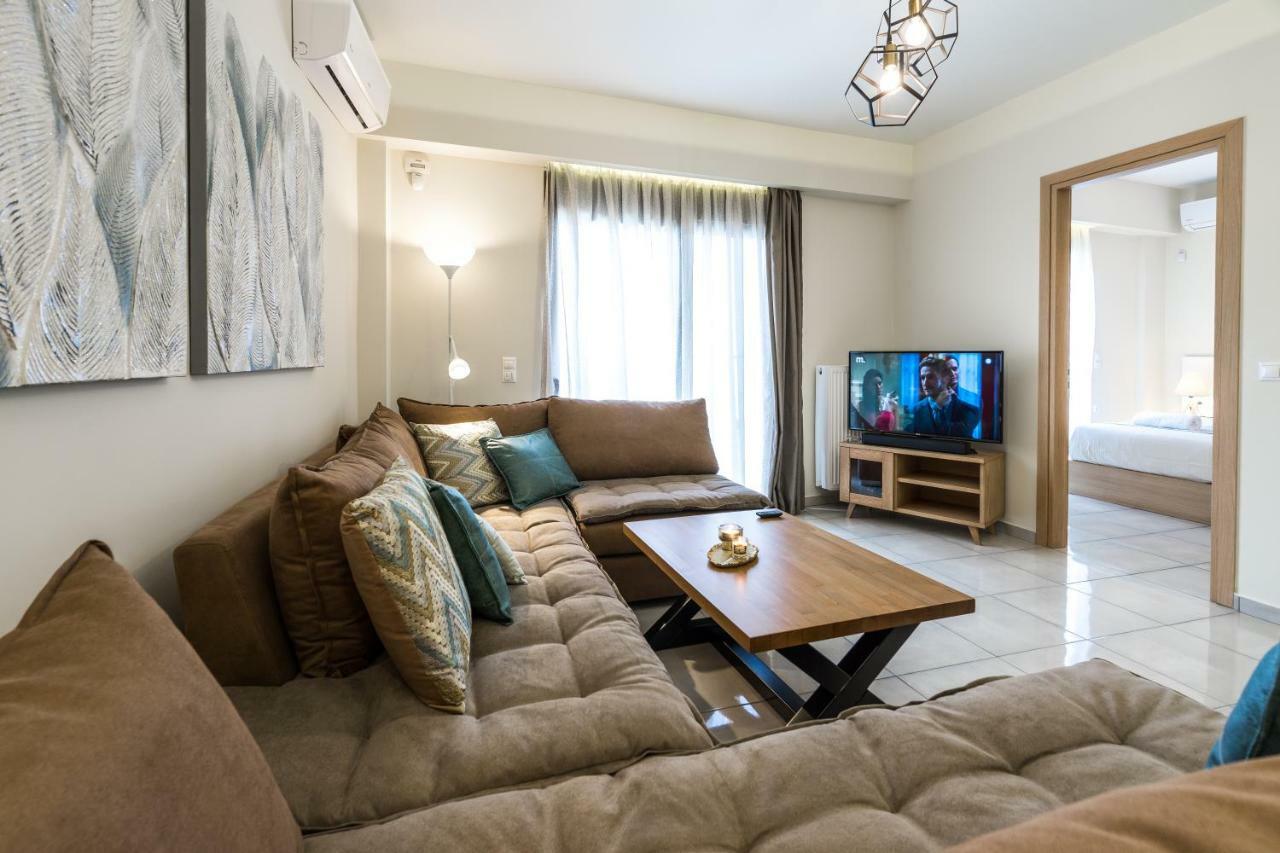 Lemar Luxury Apartments ヘルソニソス エクステリア 写真