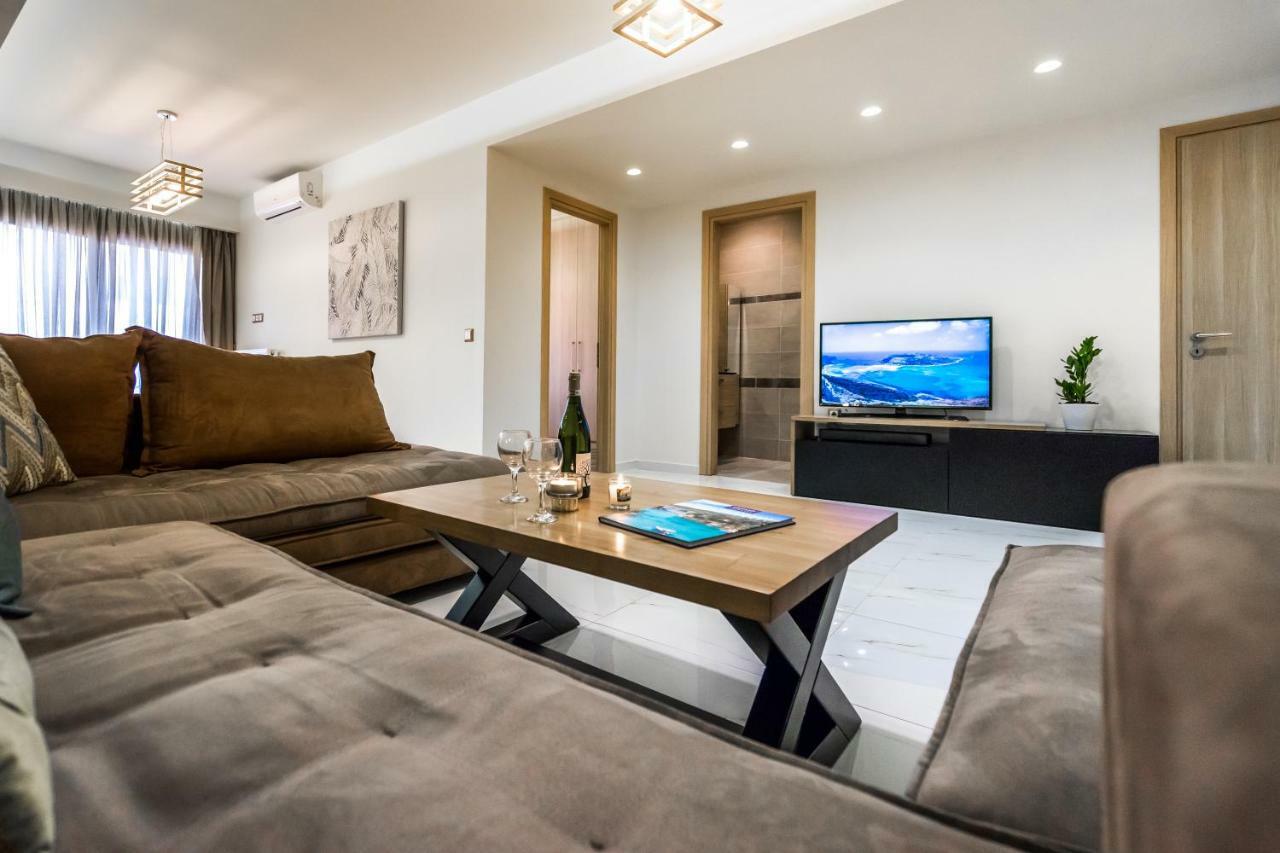 Lemar Luxury Apartments ヘルソニソス エクステリア 写真