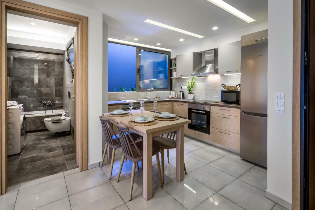 Lemar Luxury Apartments ヘルソニソス エクステリア 写真